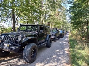 Club jeep kolona