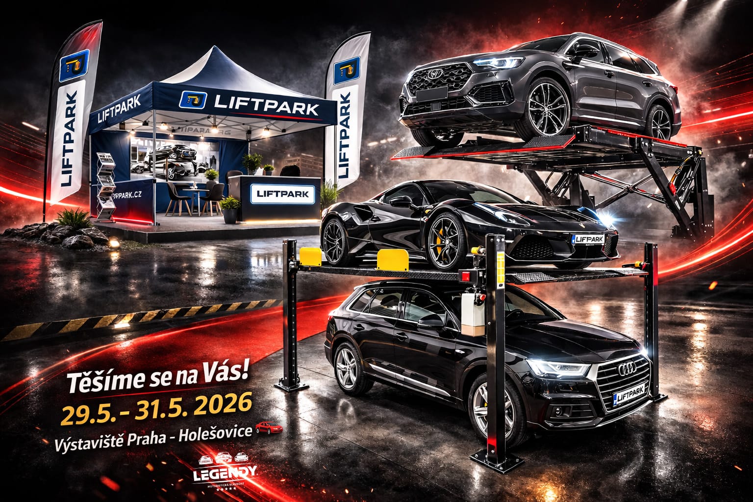 LIFTPARK TYNTECH reklama legendy