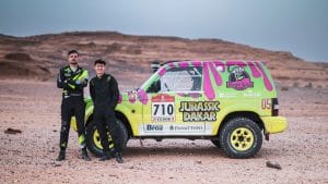 Dakar klymciw mitsubishi pajero